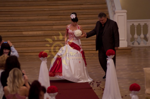 Свадьба в Зимнем театре г. Сочи